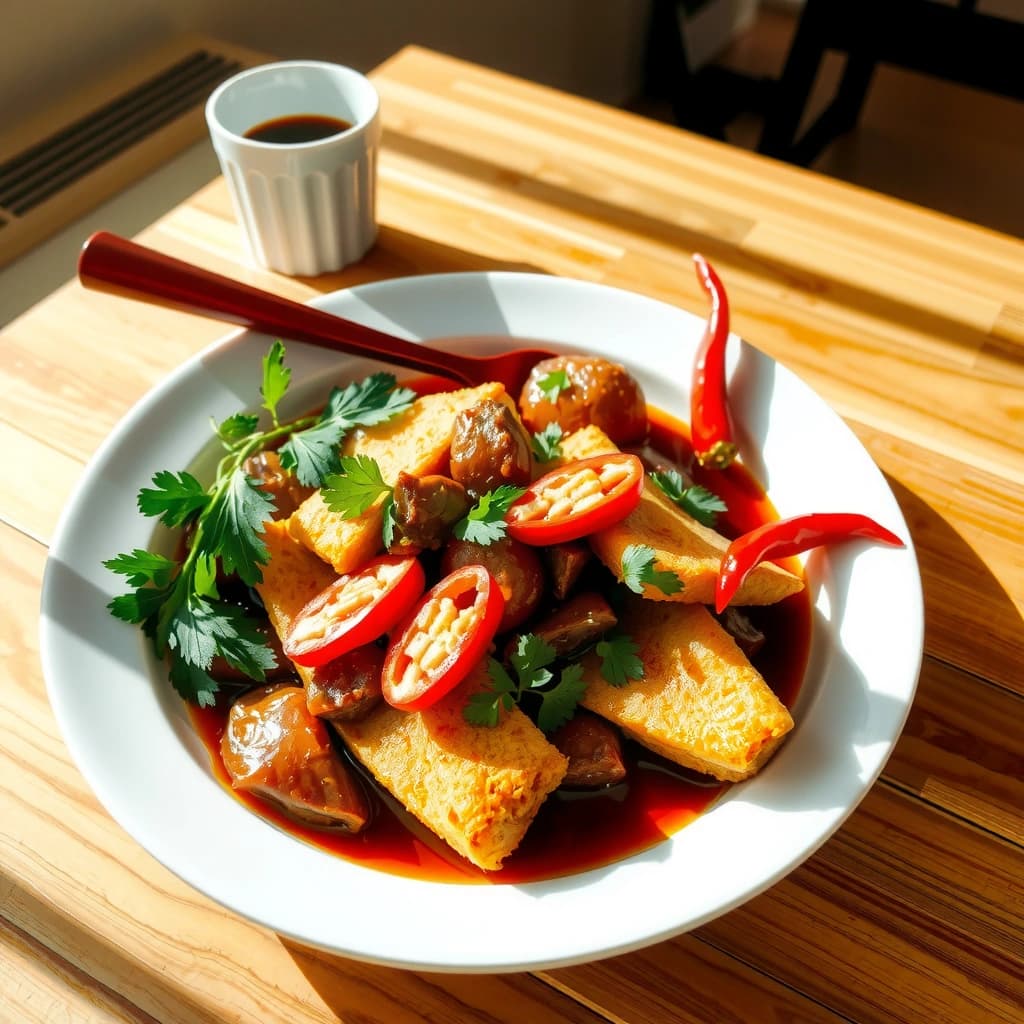 Aziatische Kip met Puntpaprika en Asperges